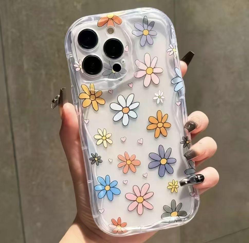 Bracelet Color Flower for Iphone17promax Mobile Phone Case Apple 16/14pro Foreign Trade 13/12/15