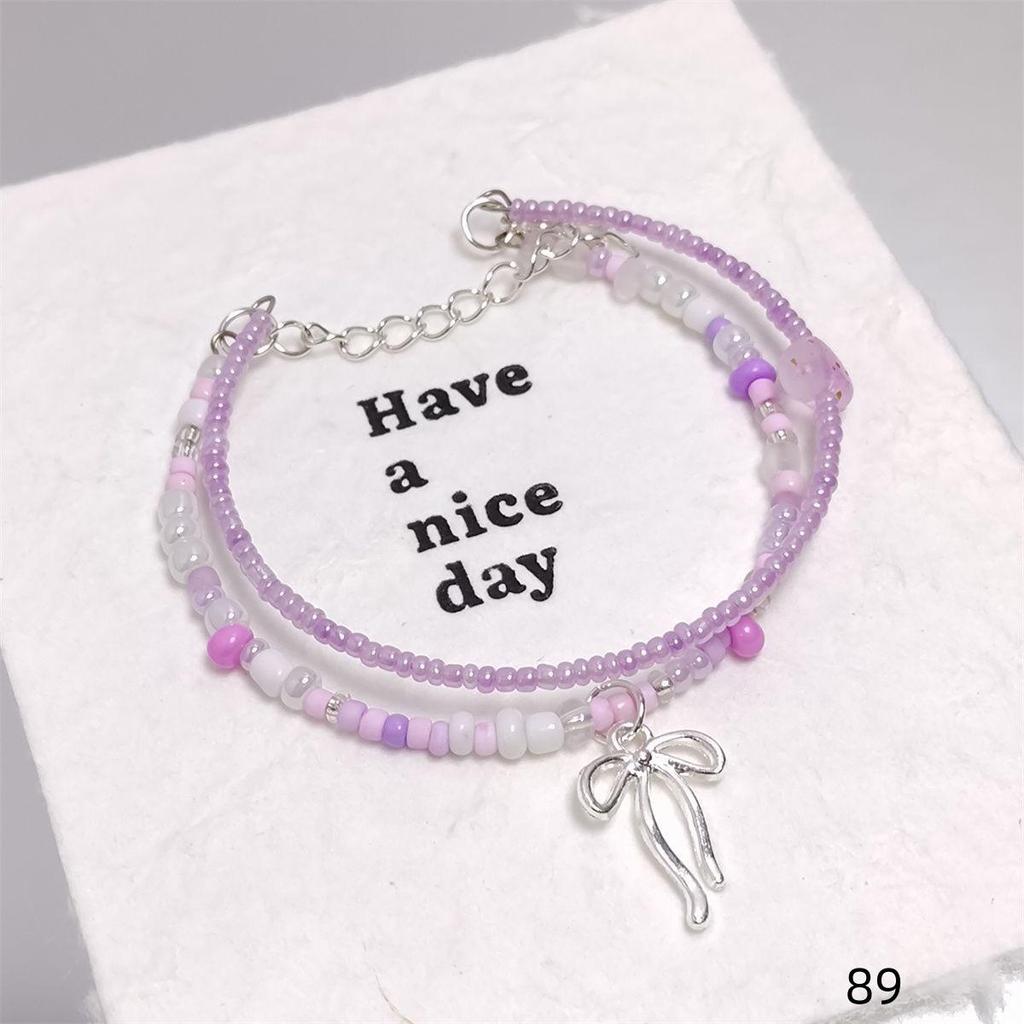 Mori Style Mermaid Crystal Bracelet - Sweet, Versatile Design for Women, Students, and Best Friends.