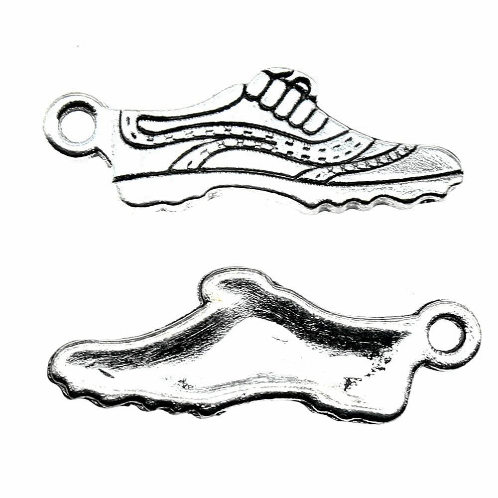 Cowboy Boot Charms Multi Color Alloy Pendants For Western Themed DIY Jewelry
