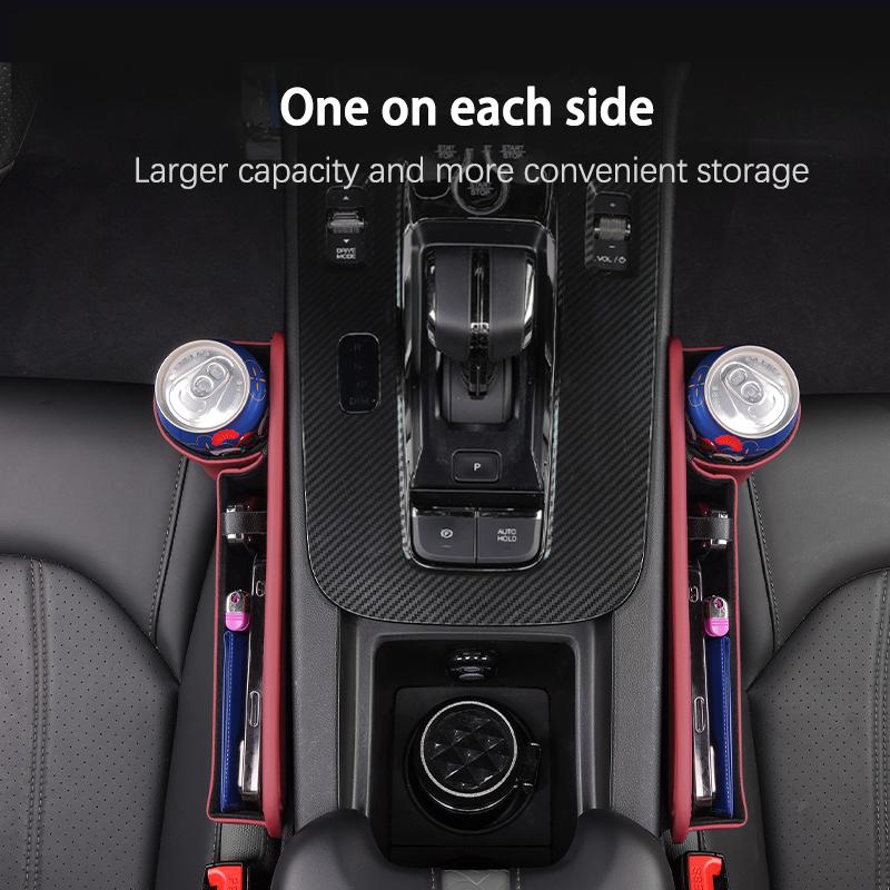 Auto Sitzspalt Füllung Aufbewahrungsbox Auto Wasserbecher Handyhalter Für Volvo Xc60 Xc90 V40 V60 S60 V50 V90 S80 C40 XC40 V70 XC70 C30