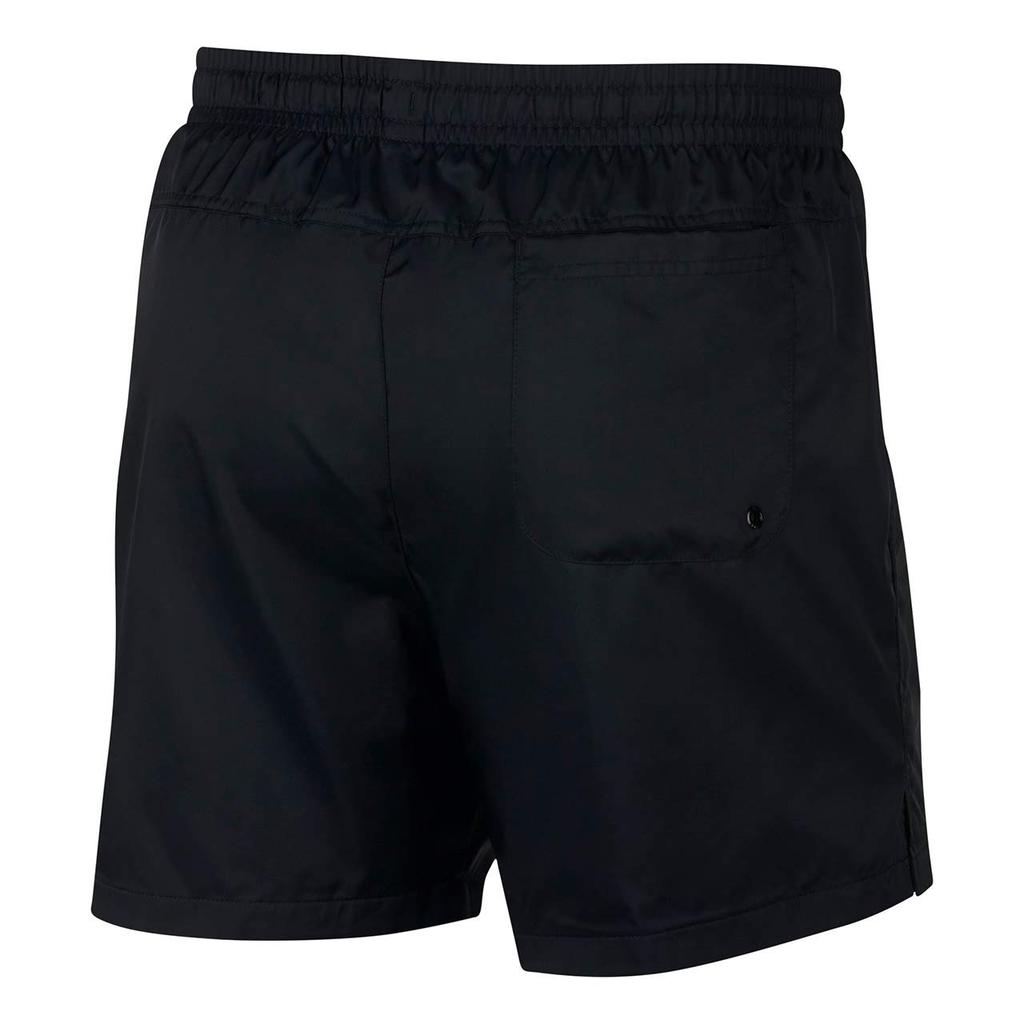 Nike Woven Flow Sizes XL Shorts, AR2383-010, Drawcord, Black/White, Gym, Training, Fitness, Casual, Authentic, Men's, (O, LL, 2L)
