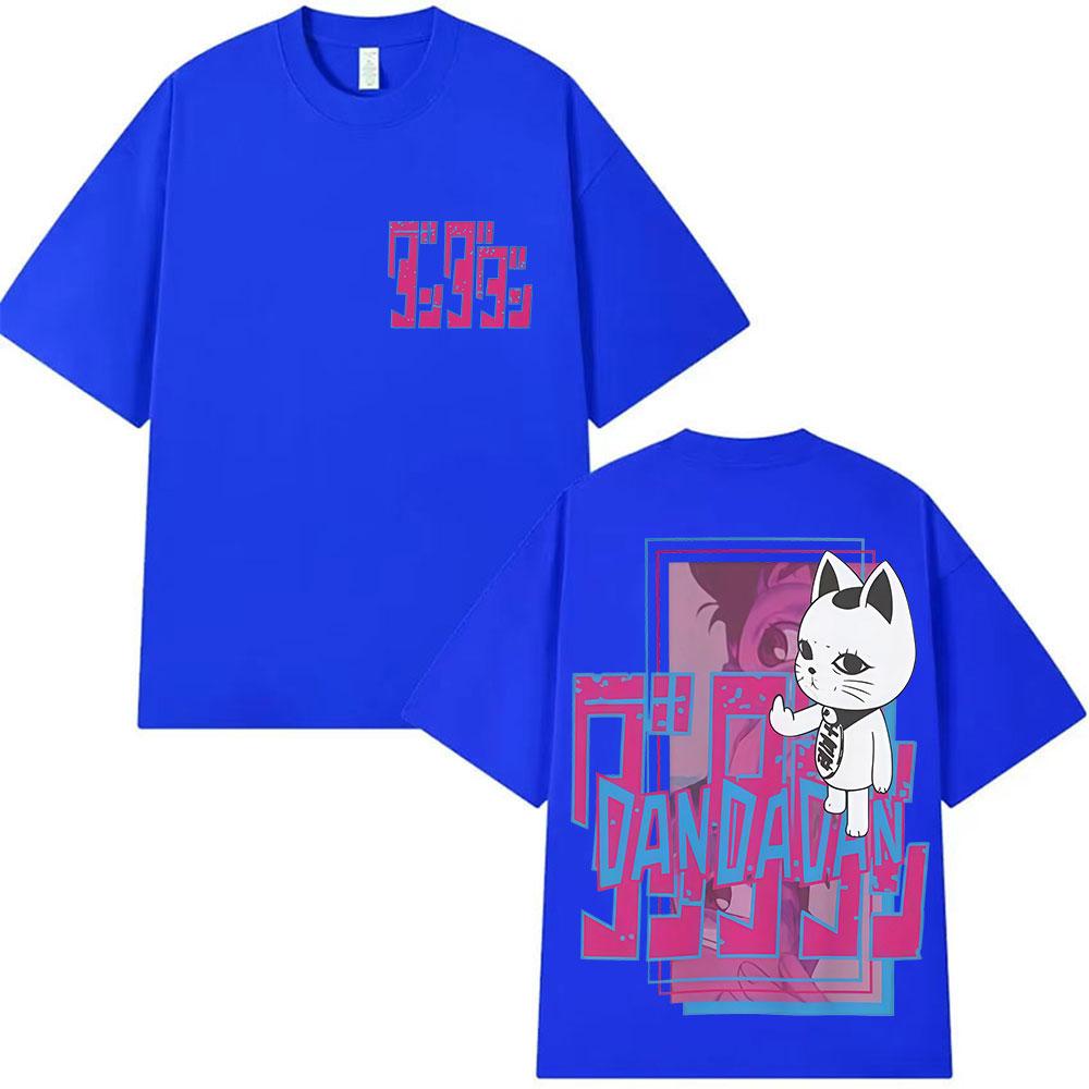 Japanese Anime Dandadan Turbo Granny Tshirt Men Womens Fashion Aesthetic T Shirts ONeck Loose Short Sleeve T Shirt Streetwear
