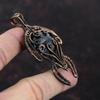 Picasso Jaspis Anhänger Kupferdraht gewickelt Anhänger handgemachter Schmuck Schildkröte Anhänger echter Edelstein Anhänger Kupferdraht Schmuck Geschenk für Sie