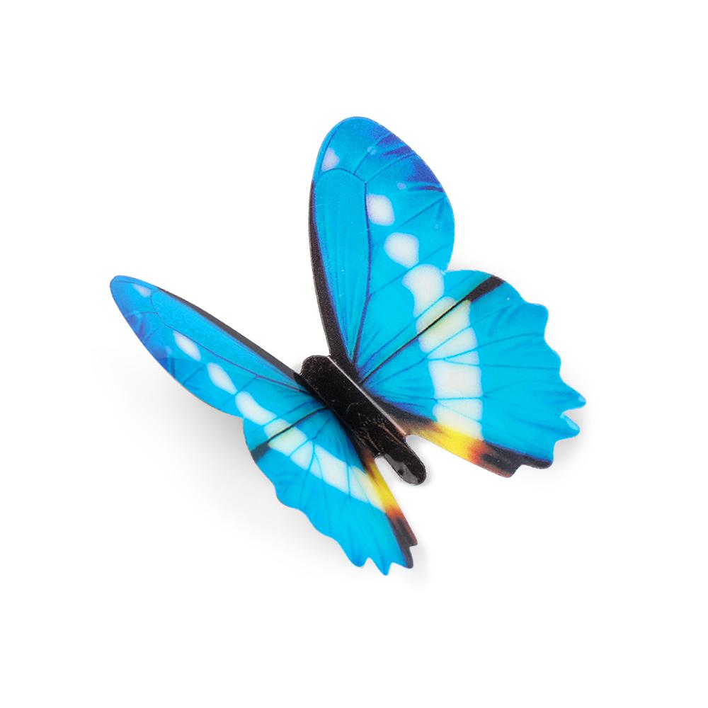 12PCS/Set DIY Home Decoration Single Layer Butterly Wall Sticker PVC Mural Wall Art 3D Decals