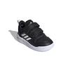 adidas Neo Tensaur Sports Breathable Low Top Toddler Shoes Black White Infant And Toddler S24054