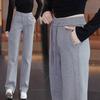 2025 Autumn Women's Elastic Waist Drawstring Casual Draped Sport Pants