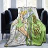 1 Stück. Tinkerbell Cartoon Decke, Saisonale Universelle Heimdekorative Überwurfdecke, Weiche Flanell Überwurfdecke, Wohnzimmer, Reisen, Camping,
