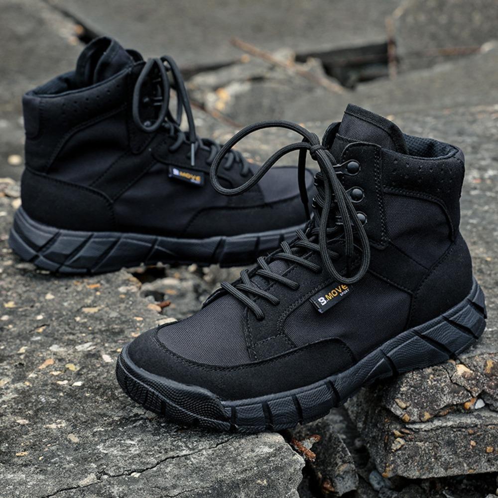 Fashion Outdoor Combat Training Desert Boots Men Women Spring Autumn Climbing Camp Ultralight Breathable Hiking Shoes