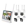 HD Indoor Wireless WiFi Surveillance Camera Kit with Remote Monitoring