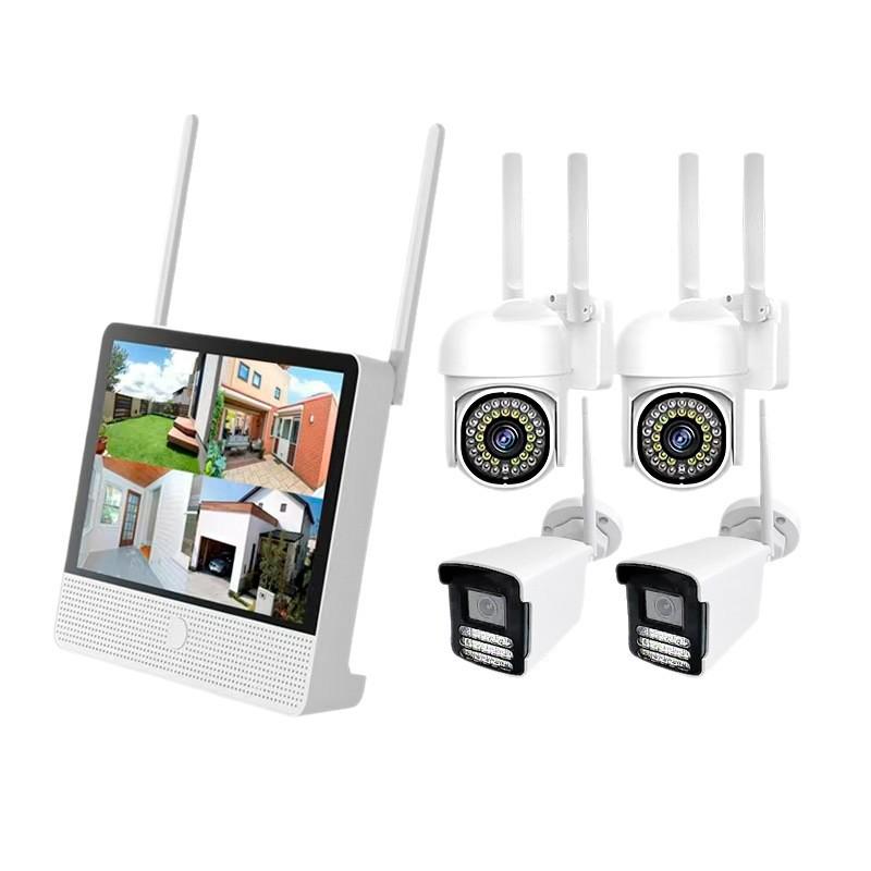 HD Indoor Wireless WiFi Surveillance Camera Kit with Remote Monitoring