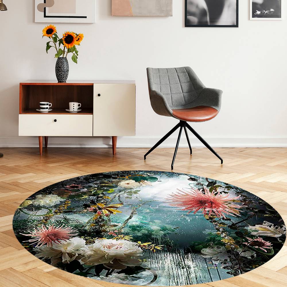 

Mosimoso Home H1106 Ковер с точечной подошвой и цифровой печатью 100x100 cm