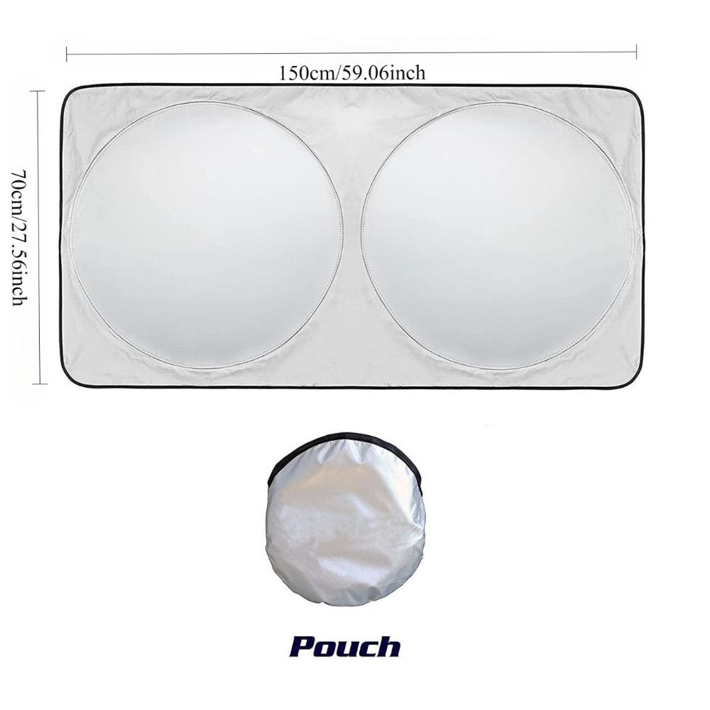Car Window Sunshade Cover Sun Shade Windshield Visor Protector Windscreen Folding Auto UV Protection Curtain Styling Accessories