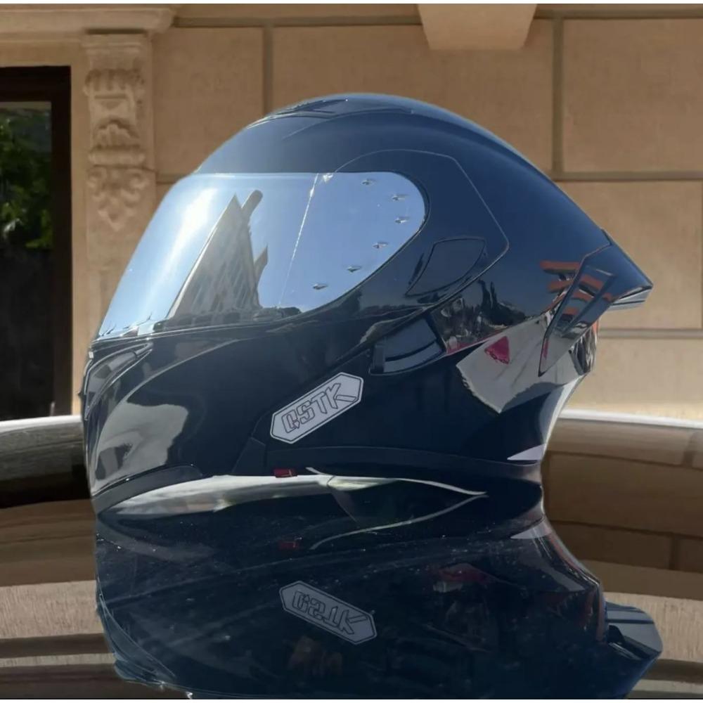 New face-off helmet extra large 70 extra large head circumference double lenses new motorcycle helmet