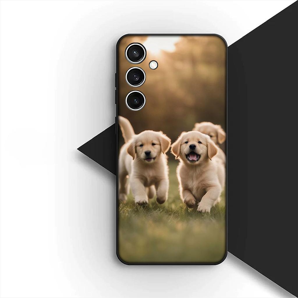 Casing for Apple iPhone 16 14 15 Plus 11 Pro Max 16E ProMax + 16Plus 15+ 14+ Phone Cover Protective Case Golden Retriever Dog