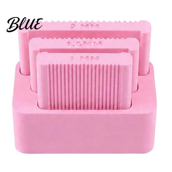 Clay Bead Rolling Mold 3Pcs 1/1.5/2MM Mini Polymer Maker Strip Mold Beads Shaping Tool for DIY Jewelry Making Bracelet Necklace Craft