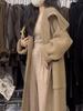 Women's Mid-Length Knit Lapel Sweater Coat - Autumn/Winter Loose Style