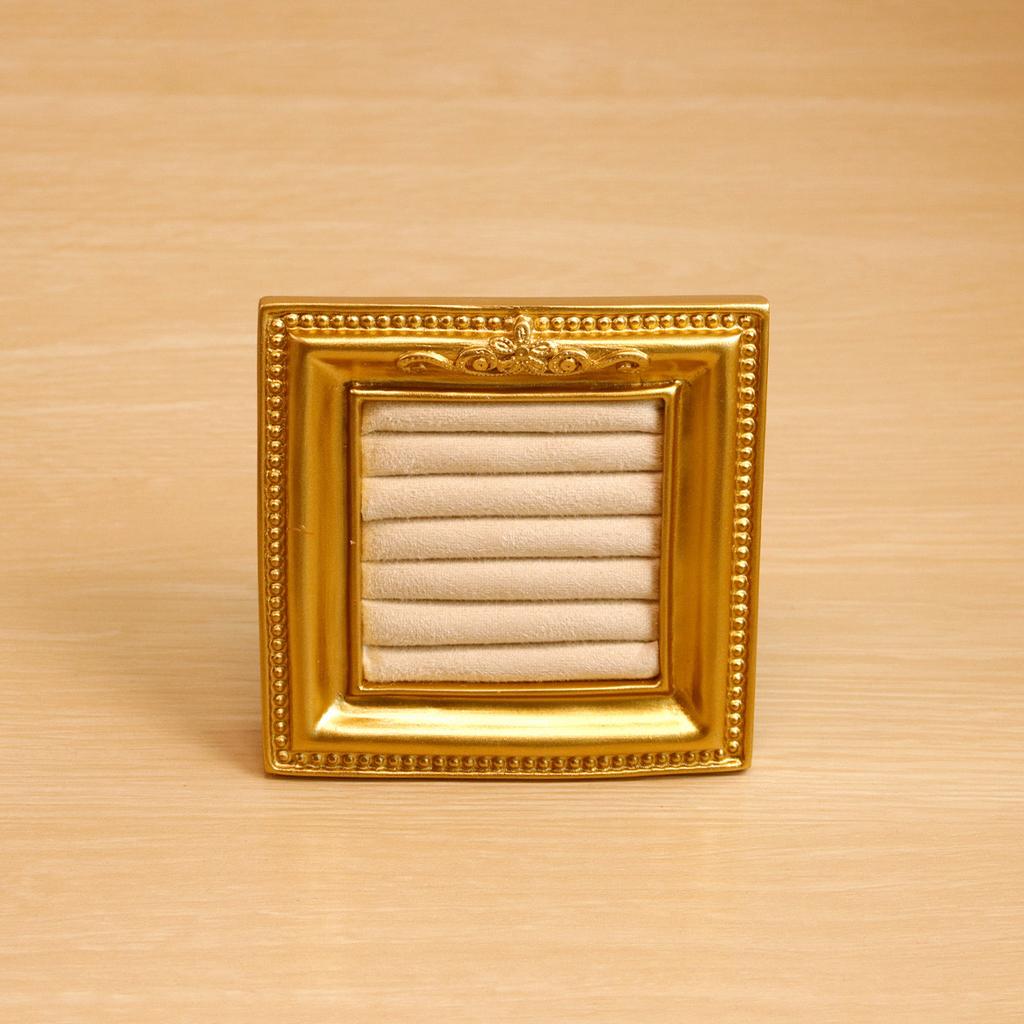 Jewelry display rack, vintage photo frame, ring plate, jewelry store display, storage, photography props, household ornaments