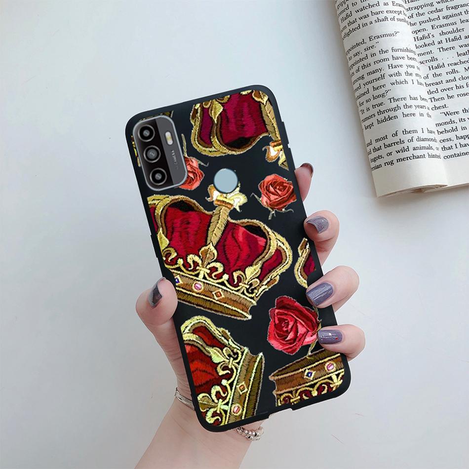 For OPPO A53S 2020 Case Cartoon Coque Heart Painted Silicone Phone Back Cover For oppo a53s A 53s A53 s oppoa53 2020 Shell Case