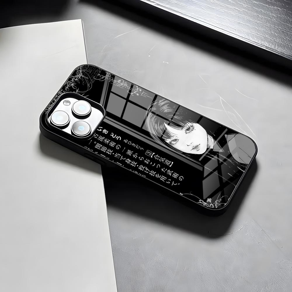 Anime T-Tomie Kawakami Phone Case For IPhone 17 Pro Max 15 Pro 16 14 Plus 12 13 Mini 11 Pro Shockproof Glass Cover