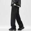 New Spring and Autumn Retro Jeans for Men's High Street Loose Straight Wide-leg Pants