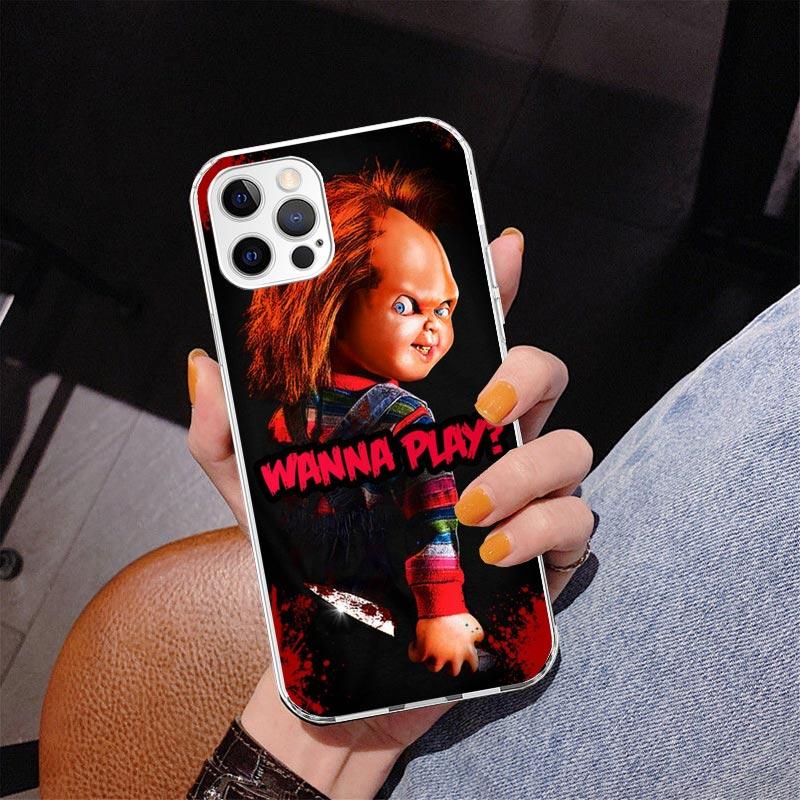 Chucky Child's Play Phone Case For iPhone 17 Air 16 Pro Max 16E 15 + 14 Plus 11 12 13 Mini 7 8 SE Gift Print Cover Fundas 17 Air