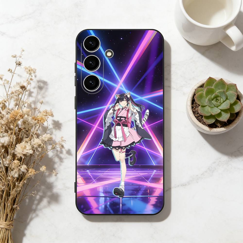 C-Cosmic Princess Kaguya Phone Case For Samsung Galaxy A73,A72,A71,A70,A53,A52,A51,Soft Black Shell Samsung a31