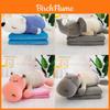 Plush Pig Animal Pillow Blanket With Short Plush Cover For Kids Gift