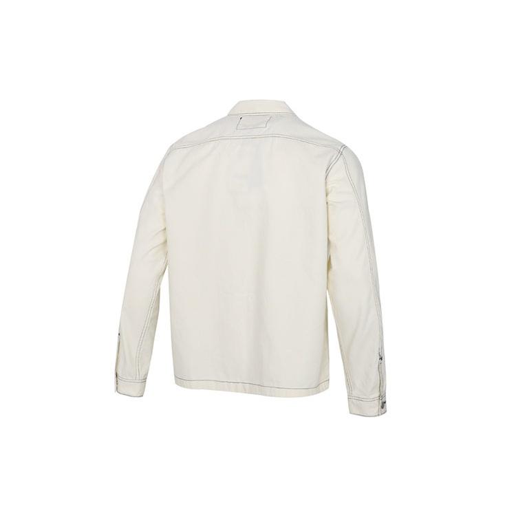 Converse Pocket Woven Long Sleeves Jacket Asia Sizing 'White' Men's 10020896-A04