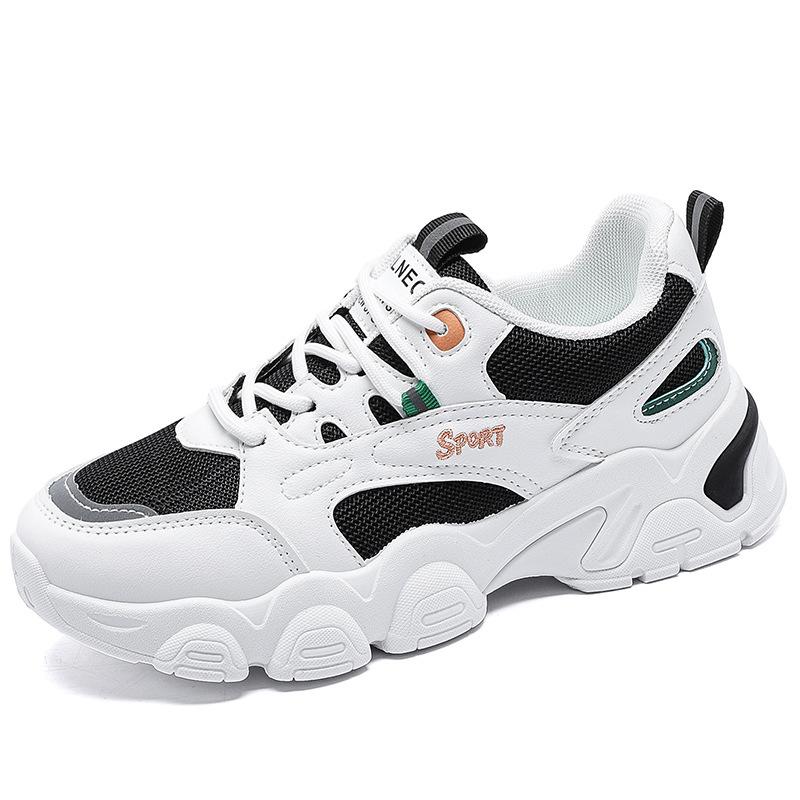 Summer New Sports Shoes Women's Breathable Versatile Casual Shoes Dad Shoes Low Top