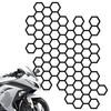 Motorcycle Sticker Honeycomb Helmet Decals Stickers Car Refit Creative Body Decoration Decals Waterproof Bumper Sticker