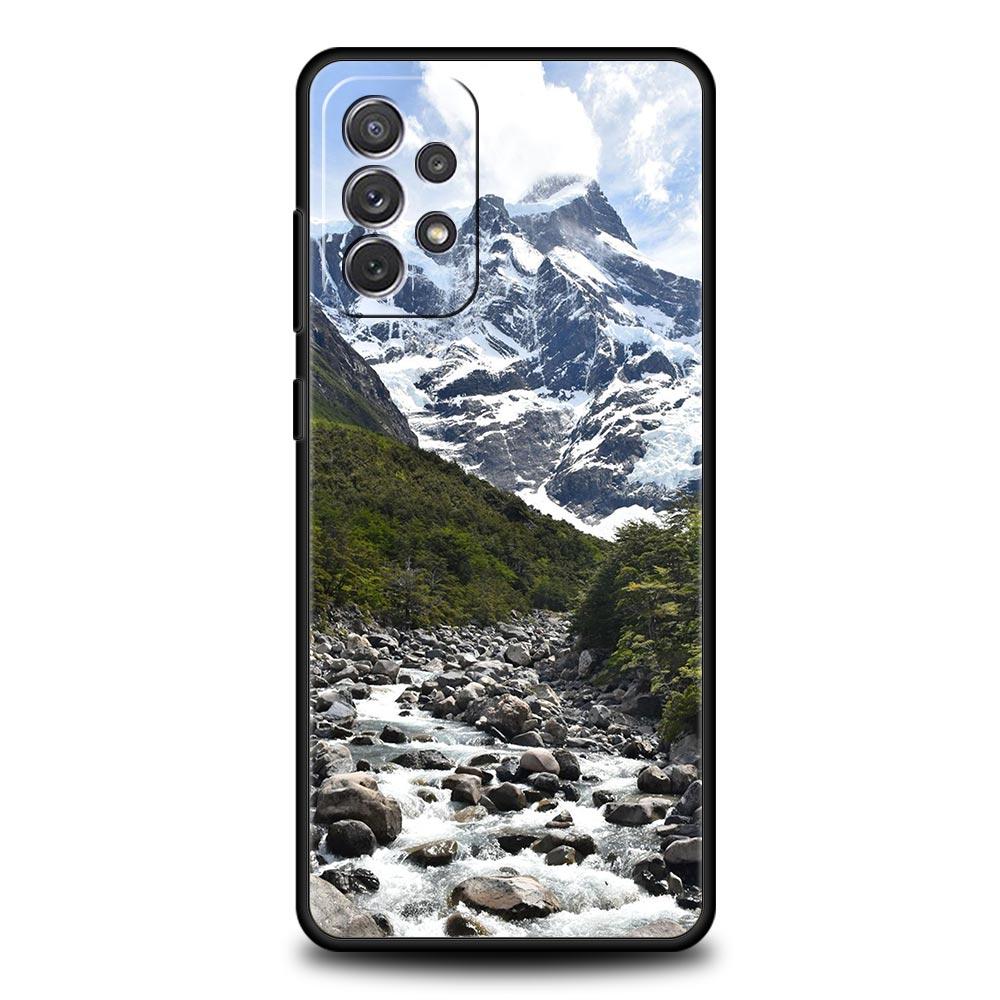 Phone Case For Samsung Galaxy A13 A51 A71 A41 A31 A21S A11 A03S A12 A32 A52 A23 A33 A53 A73 5G Cover Forest Beach Sunrise Nature