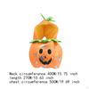 Dog Halloween Pumpkin Cosplay Costume Fun Dress up for Party Kitty L