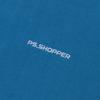 PSSHOPPER Small Logo Back Cut-Out Short Sleeve [Blue]
