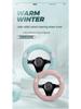 Winter Warm Plush Steering Wheel Cover - Non-slip, Anti-freeze, Universal Hand Warmer for Cars.
