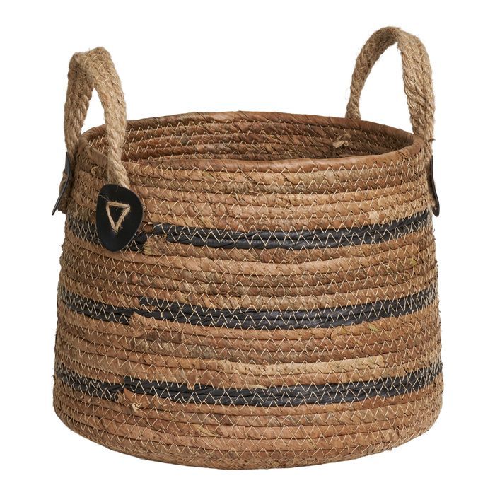 Paniers - HOUSE NORDIC - Feuille de bananier naturel - Ø 30-39 cm - Intérieur - Marron