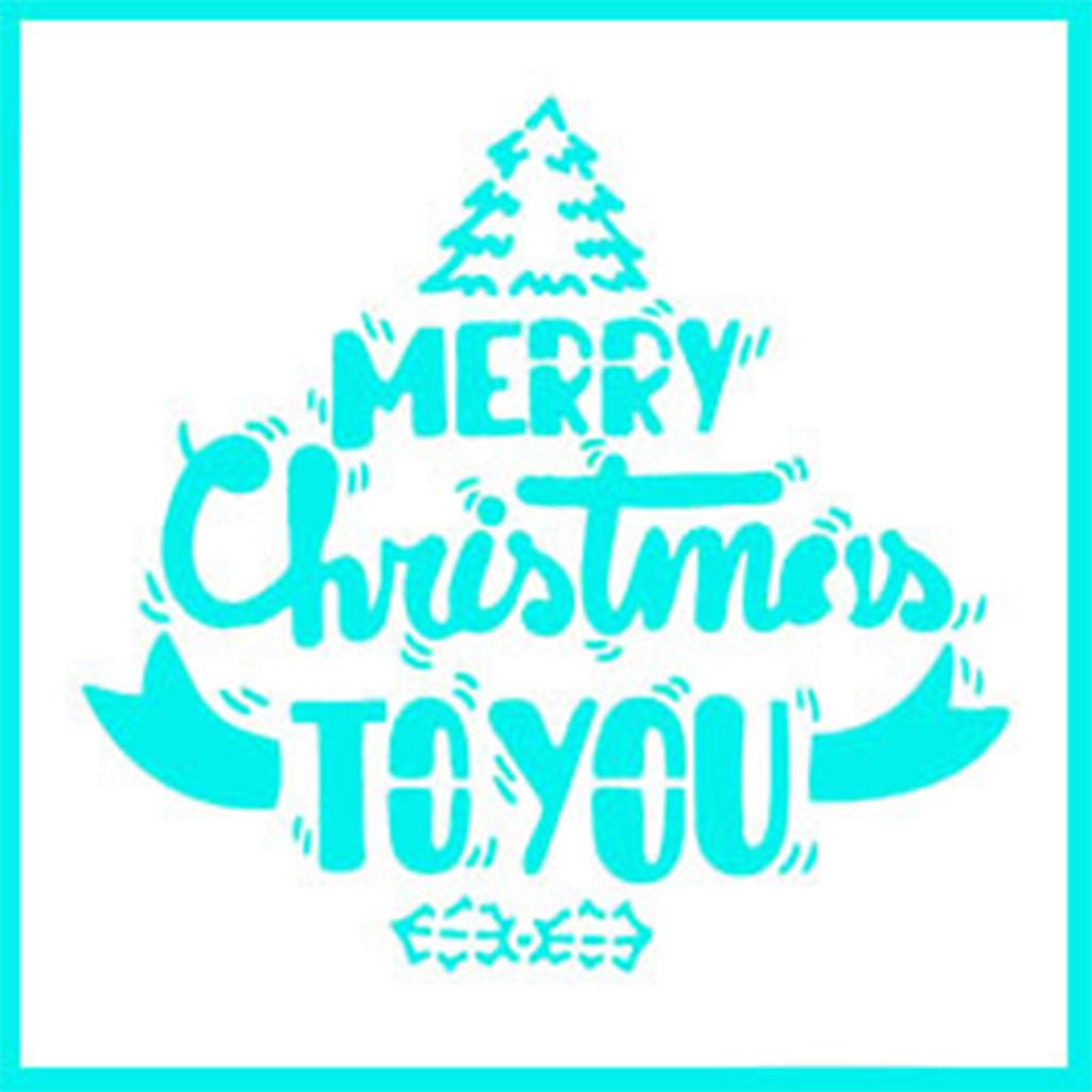 Cake Molds Christmas DIY Baking Cake Stencils Templates Gift for Baking Lover