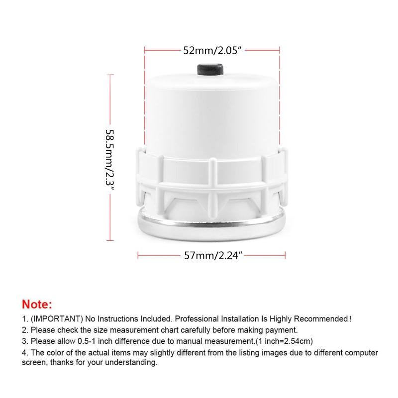 LED 2"/52mm Car meter uge Meter Smoke Lens Pointers Car Meter uge for Motorcycle Boat