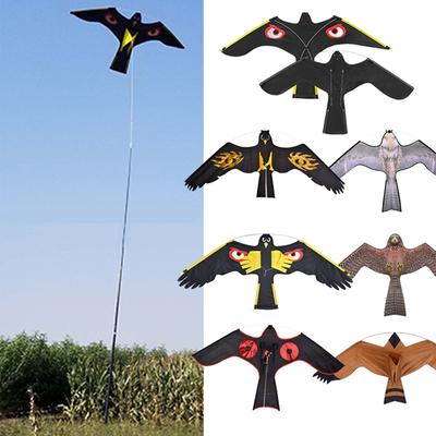 Vogelscheuche Adler Drachen Vogelschreck Abwehrer Fliegender Drachen Nachbildung Fliegender Antrieb Vogel Drachen für Garten Hof Bauernhof Große Größe