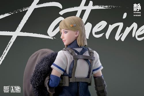 SERENE HOUND Series I8 72C323S Catherine Deluxe Version 1/12 Kale Cloth & PVC & ABS Painted Movable Figure