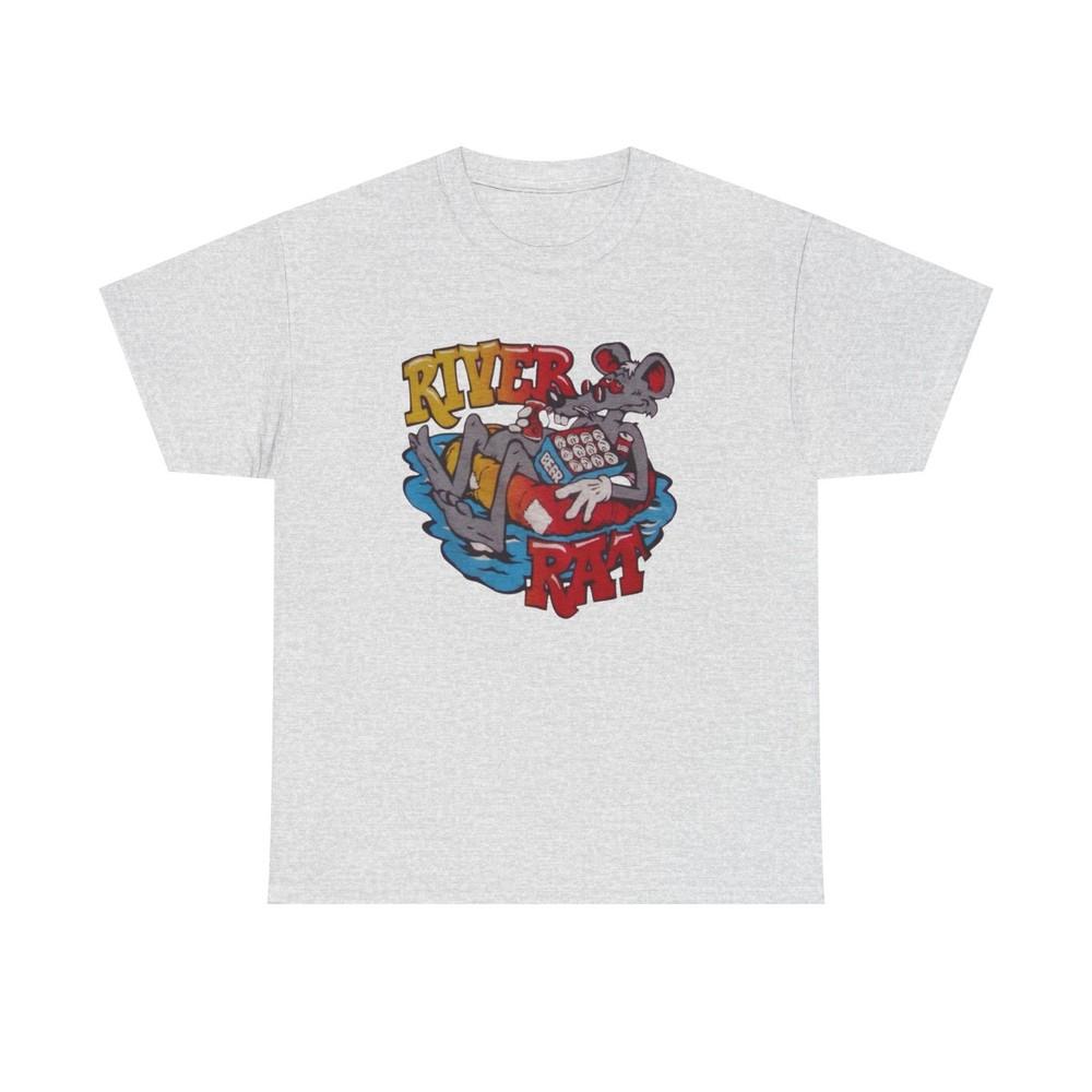 River Rat Vintage Graphic T Shirt S-5XL NEW Unisex Heavy Cotton Tee Unisex T-Shirt M