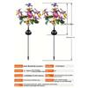 Solar Garden Colorful Butterfly LED Light, Solar Light Outdoor Waterproof, Outdoor Christmas Light, Courtyard Lawn Path Garden Decoration