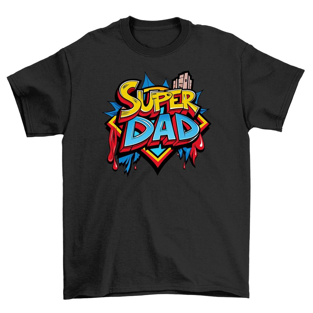 

Super Dad Comic t-shirt - Unleash Your Dad s Superpowers! Perfect for Father s 4XL
