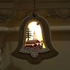 Christmas Decorations Christmas Lights Light Up Wood Pendants Christmas Tree Pendants Christmas Gifts