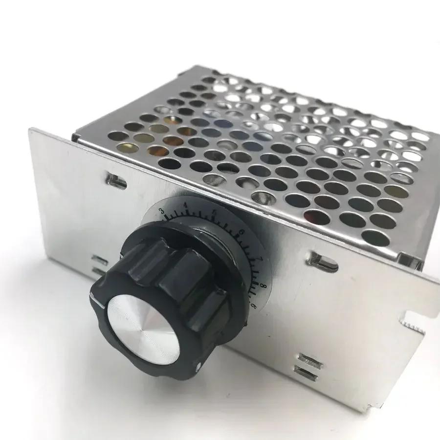 SCR Voltage Regulator 4000W 220V Dimming Dimmers Motor Speed Controller Power Supply Module SCR Adjustable Motor