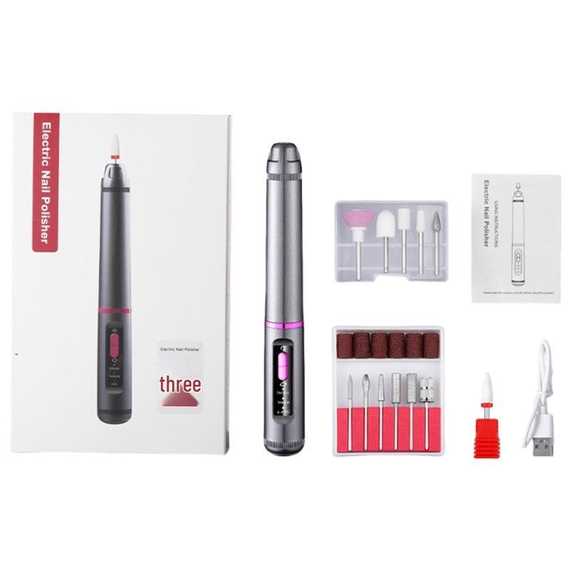 Электрическая портативная пилка-полировщик для ухода за ногтями и кутикулой