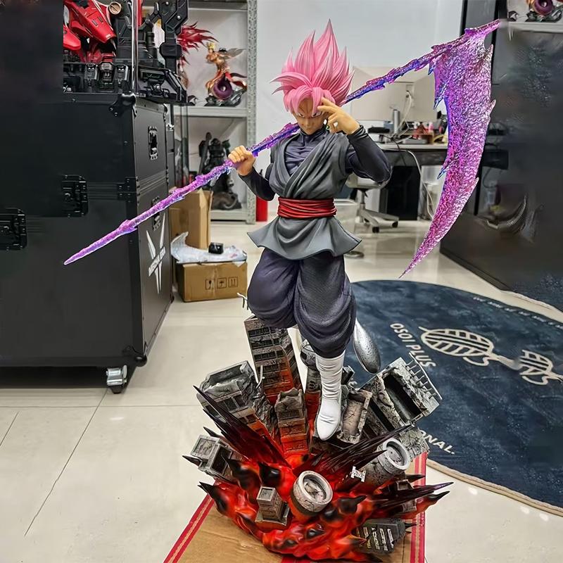 Hot JT Studio Dragon Ball 1/6 Goku Black ZamasuPVC Figure Statue Anime Collectible Model Home Decor Ornament Holiday & Xmas Gift