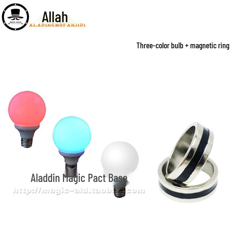 Magic Mind Control Light Bulb: Magnetically Activated Self-Lighting for Performances