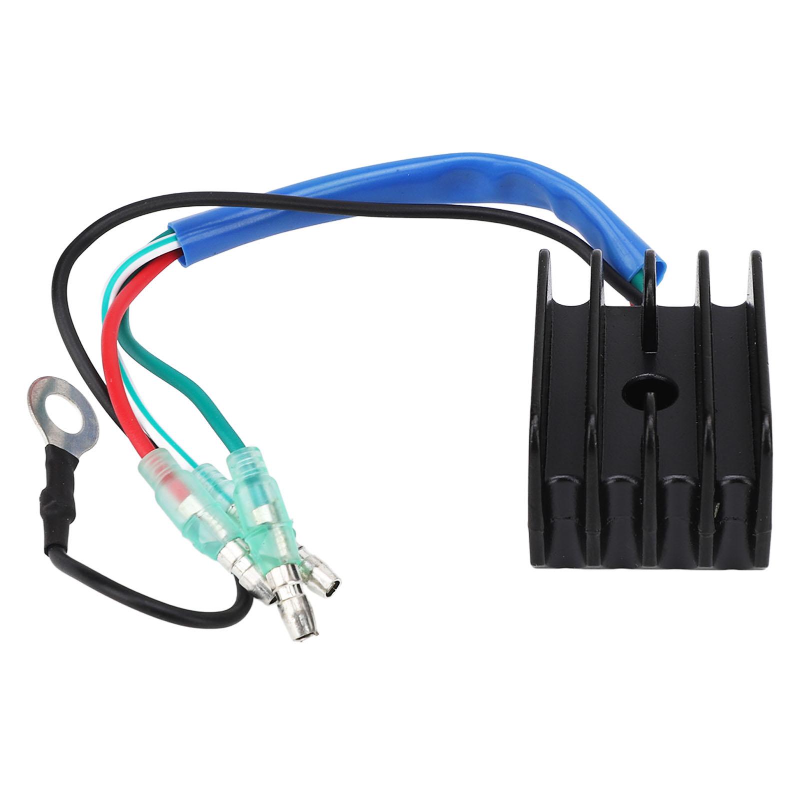 

Выпрямитель в сборе для лодочного мотора, защита аккумулятора, надежное реле-выпрямитель в сборе для 2-тактных 30 40 60 л.с.