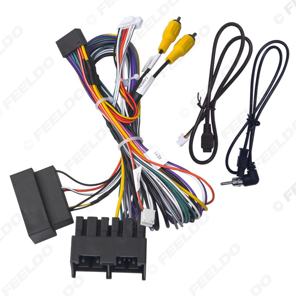 

18-21 Ford Fiesta Focus Edge Transit Large Screen Navigation Wiring Kit