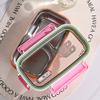 JUSTINLAU Lunch Box for Kids Girl Stainless Steel Bento Box Portable 2 Grid Sandwich Snack Food Box Special Canteen Food Storage